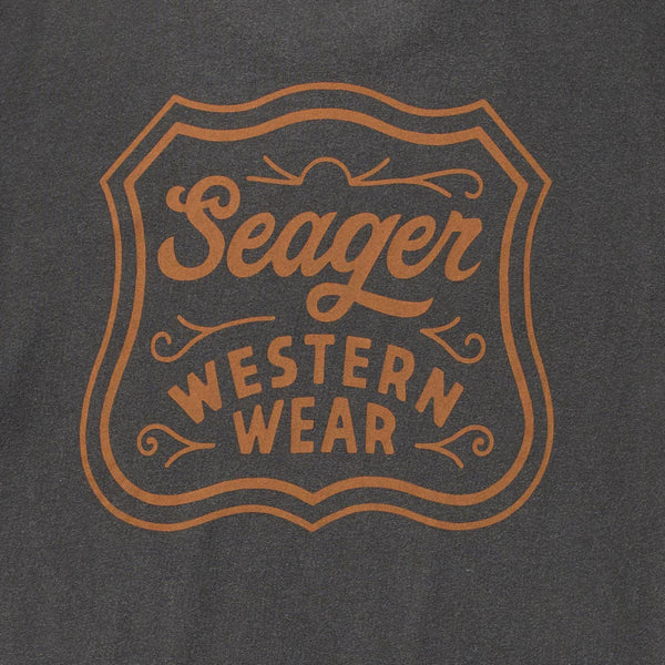 Seager Premium Badge Tee - Broken horn
