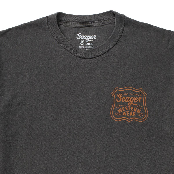 Seager Premium Badge Tee - Broken horn