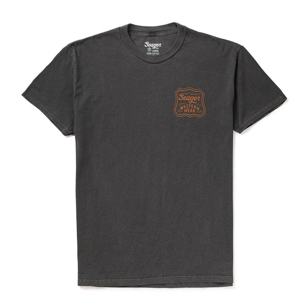 Seager Premium Badge Tee - Broken horn