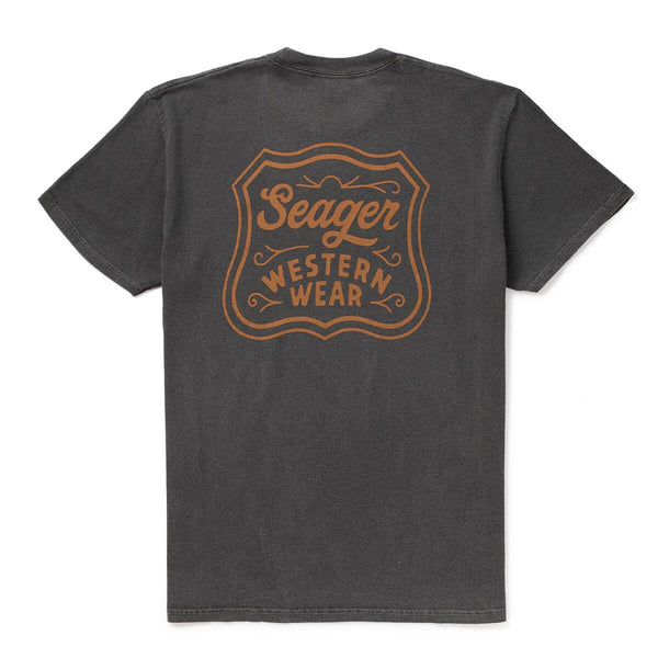 Seager Premium Badge Tee - Broken horn