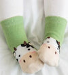 Zoo Baby Animal Socks Blue