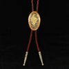 Crumrine Adult Western Bolo Tie Floral