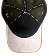 Del Cesar Signature Green Mustard Cap - Mexico States - Broken horn