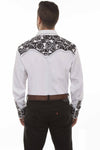 Scully Floral Tooled Embroidery Shirt