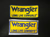 Wrangler Hat Patch