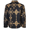 Hooey Softshell Jacket Black/Tan W/Aztec Pattern
