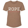 Hooey Youth Rope Rlag Light Brown Crew Neck