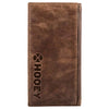 Hooey "Classic" Smooth Brown Rodeo Wallet