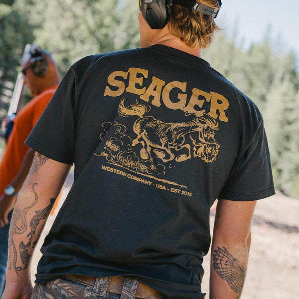 Seager Horse Fried Tee - Broken horn