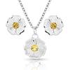 Classic Flowers Jewelry Set