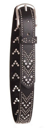 Little Girls Chevron Studded Belt