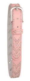 Little Girls Chevron Studded Belt