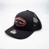 Broken Horn Embroidery Trucker Cap - Old School Logo