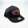 Broken Horn Embroidery Trucker Cap - Old School Logo