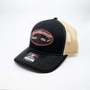 Broken Horn Embroidery Trucker Cap - Old School Logo