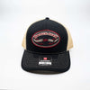 Broken Horn Embroidery Trucker Cap - Old School Logo