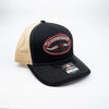 Broken Horn Embroidery Trucker Cap - Old School Logo