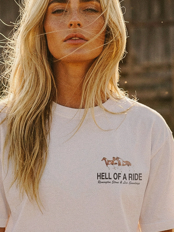 The Hell Of A Ride Tee