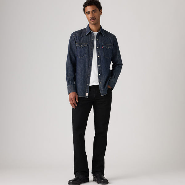 Levi's 507 Western Slim Bootcut Mean Jean - Broken horn