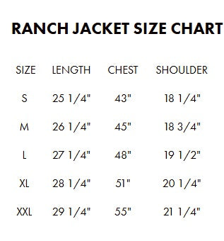 Seager Ranch Jacket Black