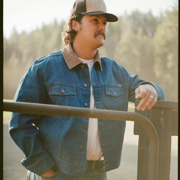 Seager Freewheelin' Denim Jacket Rinsed Indigo
