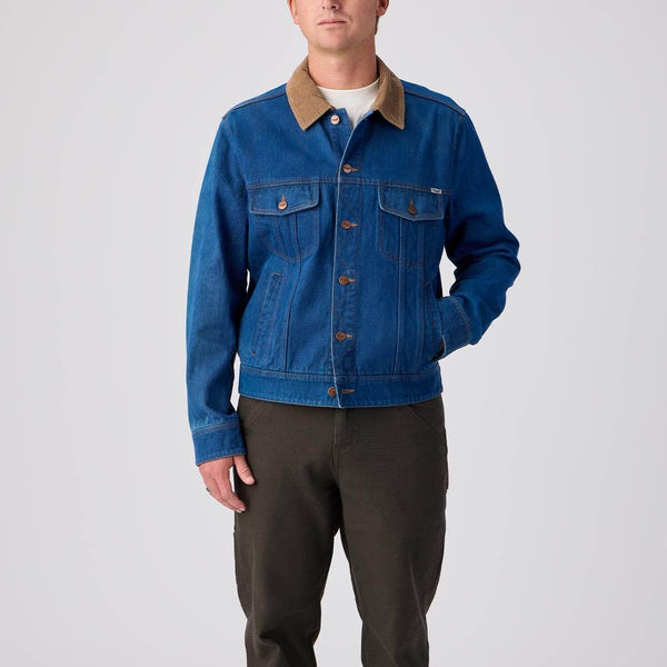 Seager Freewheelin' Denim Jacket Rinsed Indigo