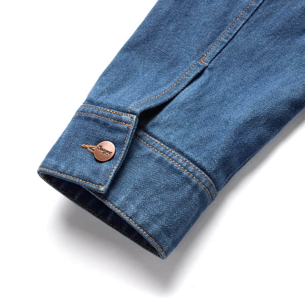 Seager Freewheelin' Denim Jacket Rinsed Indigo
