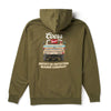 Seager X Coors Banquet Bumper Hoodie Olive