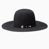 Resistol Midnight Open Crown 6x Felt Hat
