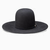 Resistol Midnight Open Crown 6x Felt Hat