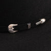 Resistol Midnight Open Crown 6x Felt Hat