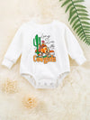 Long Live the Cowgirls" Printed Baby Onesie