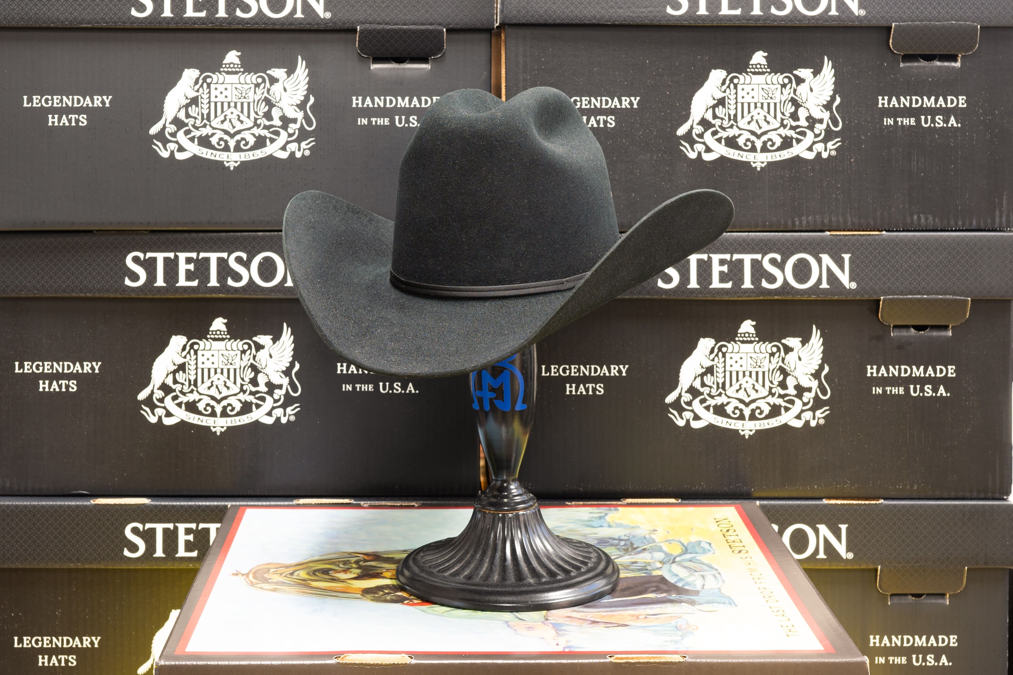 Stetson Rancher 6x Black – Broken horn - Main Image