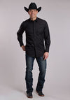 Roper Men's Solid Boadcloth Trim - Broken horn