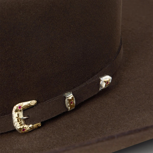 Stetson El Patron 48 Premier 30x Cowboy Hat - Mocha