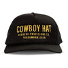 Sendero Cowboy Hat Cap - Black