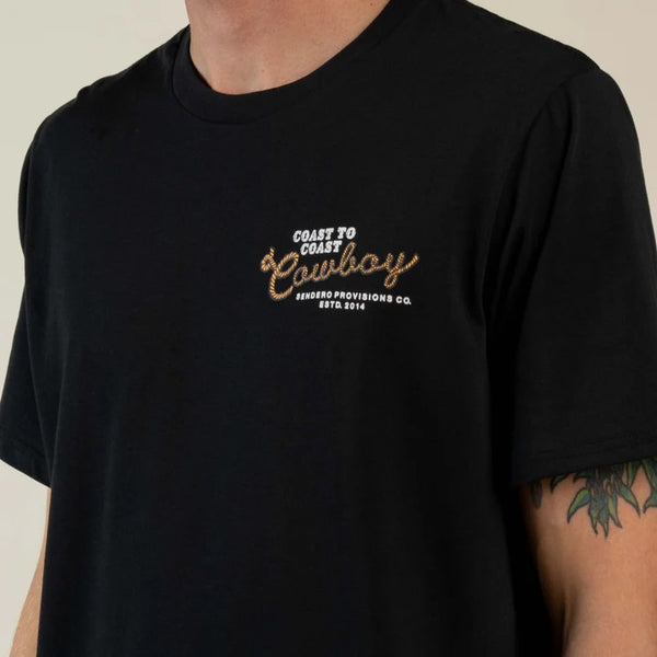 Sendero Coast To Coast Cowboy T-Shirt