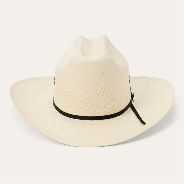 Stetson 10x Rancher Straw Hat - Rancher 81 Black Eye - Broken horn