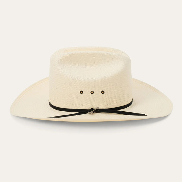 Stetson 10x Rancher Straw Hat - Rancher 81 Black Eye - Broken horn