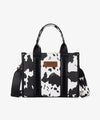 Wrangler Cow Print Concealed Carry Tote/Crossbody