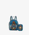 Wrangler Aztec Knitted Mini Backpack