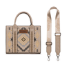Wrangler Aztec Pattern Print -Tote/Crossbody