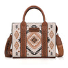 Wrangler Aztec Pattern Print -Tote/Crossbody