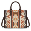 Wrangler Sherpa Aztec Canvas Crossbody