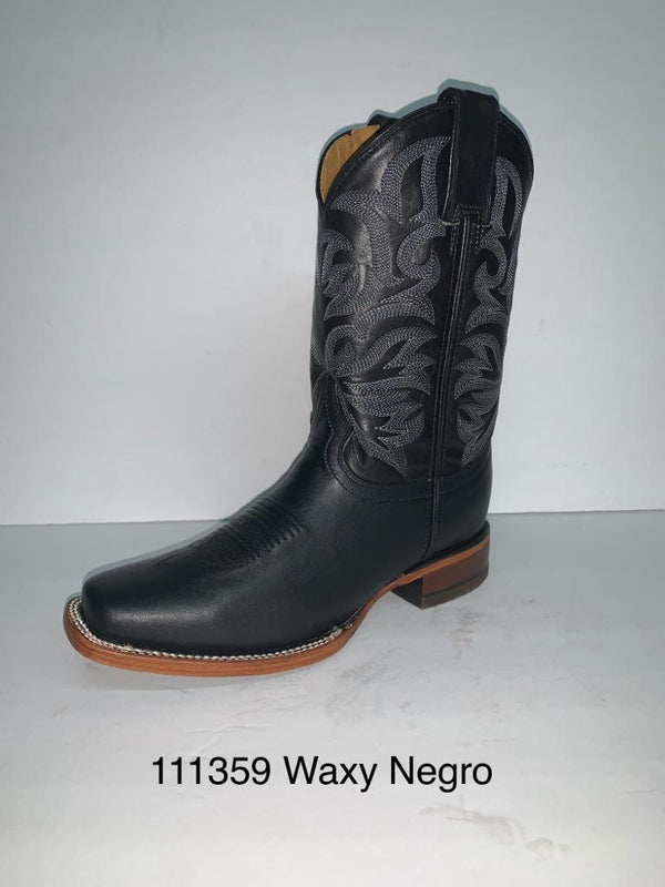 Alma Western Rodeo Waxy Alec Boot - Broken horn