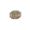 Ariat Rectangle Rope Edge Floral Accents