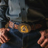 Cowboy Sh*t Bullrider Attitude Buckle