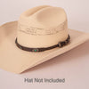 Cowboy Hat Band - Style Jaded - Broken horn
