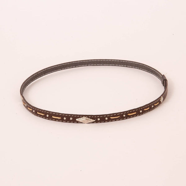 Cowboy Hat Band - Style Piney - Broken horn