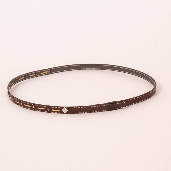 Cowboy Hat Band - Style Piney - Broken horn